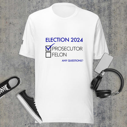 "Clear Choice in 2024" - Cotton Unisex t-shirt